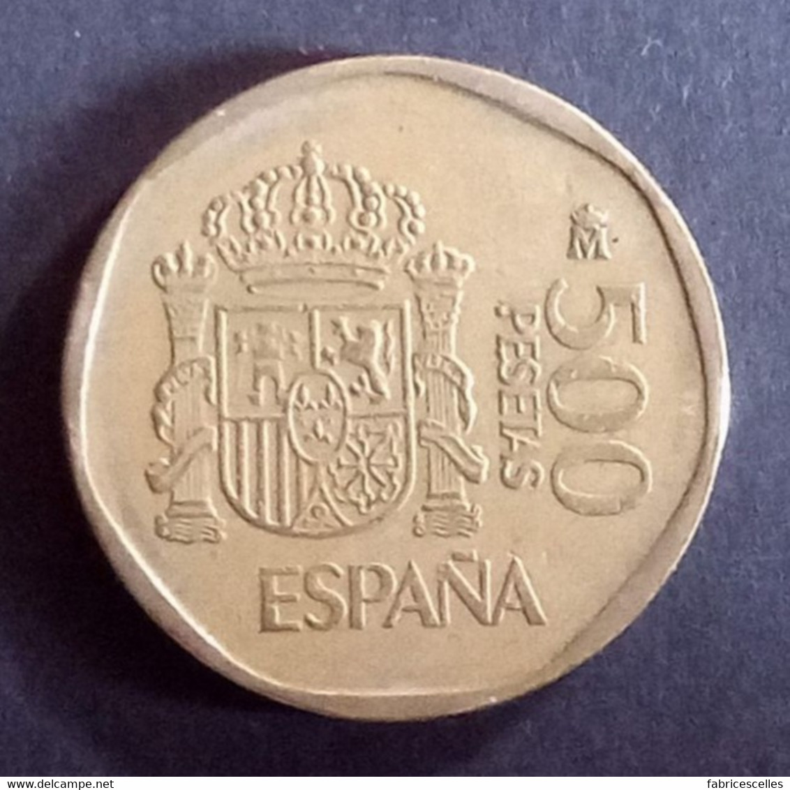 Espagne - Pièce De 500 Pesetas 1987 (Juan Carlos I Et Sofia) - 500 Peseta