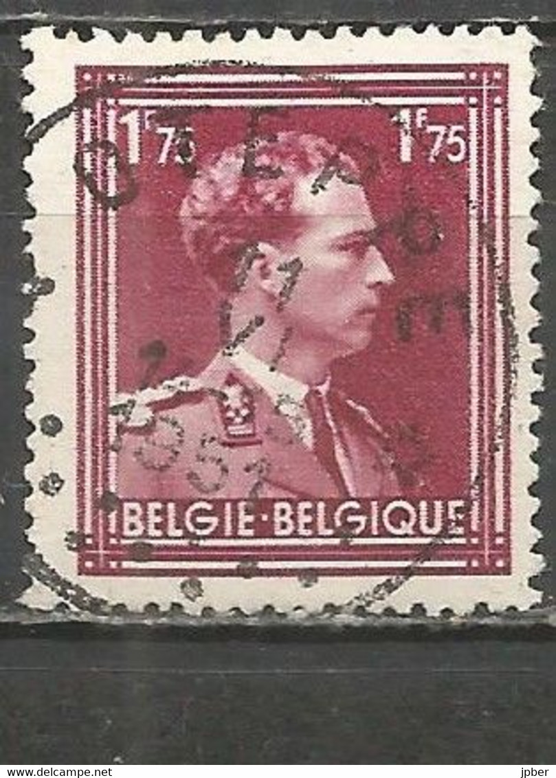 Belgique - Léopold III Col Ouvert N°832 Obl. Relais OTEPPE - 1936-1957 Collar Abierto