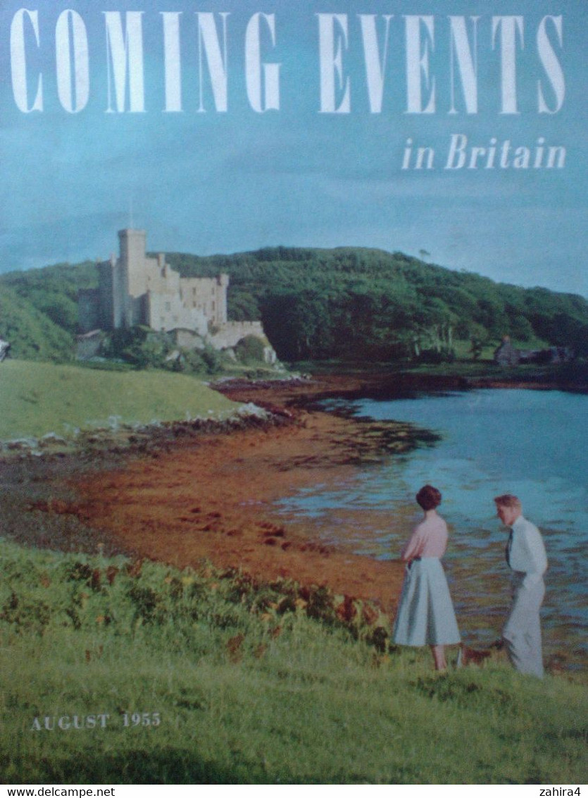 Coming Events In Britain August 1953 Belles Pub Britain's Aircraft Show Their Paces By Hugh Wray Visiting Hand-Weavers - Sonstige & Ohne Zuordnung