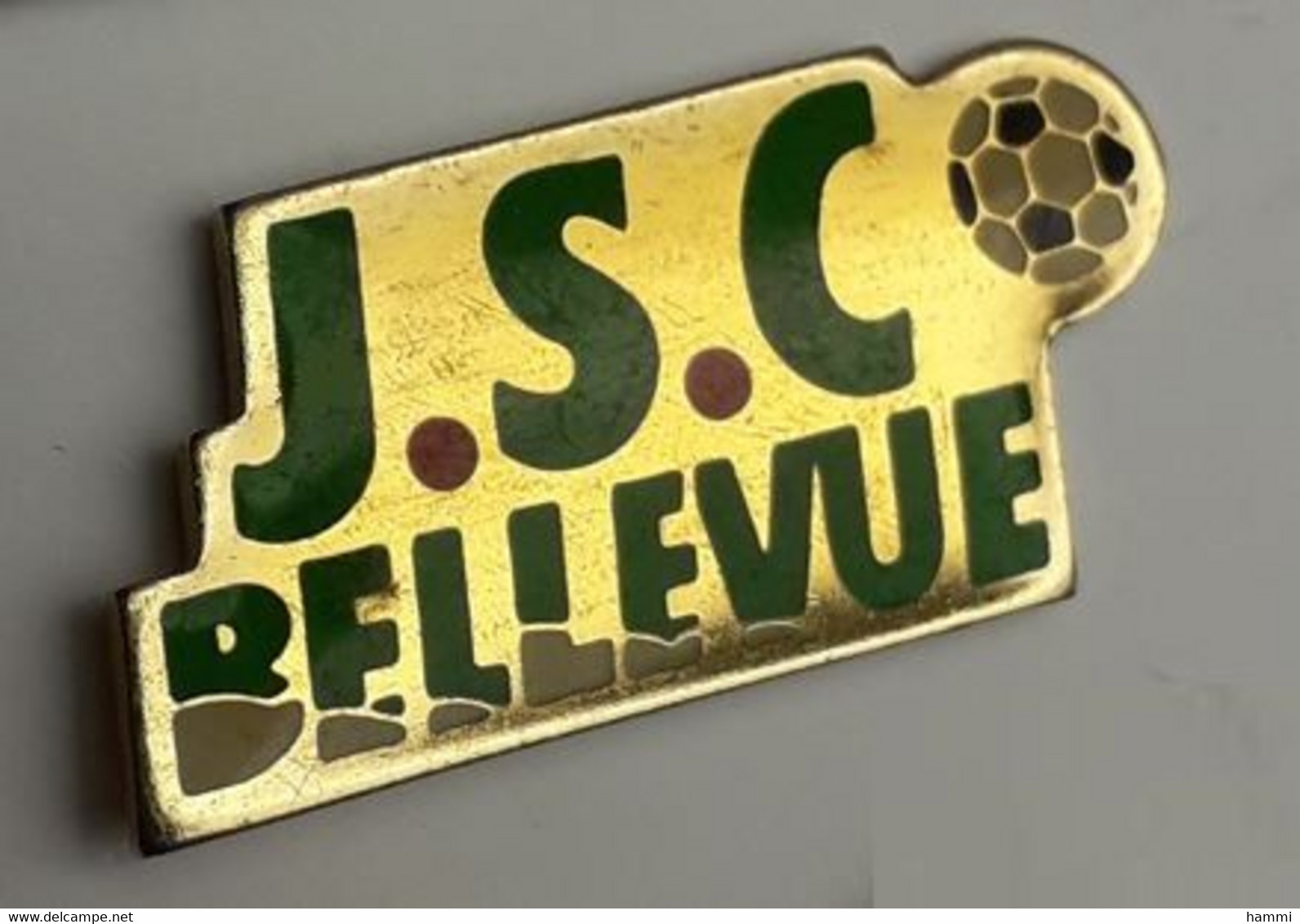 SP236 Pin's FOOT Football J.S.C JSC Bellevue Nantes Loire Atlantique Achat Immédiat - Football