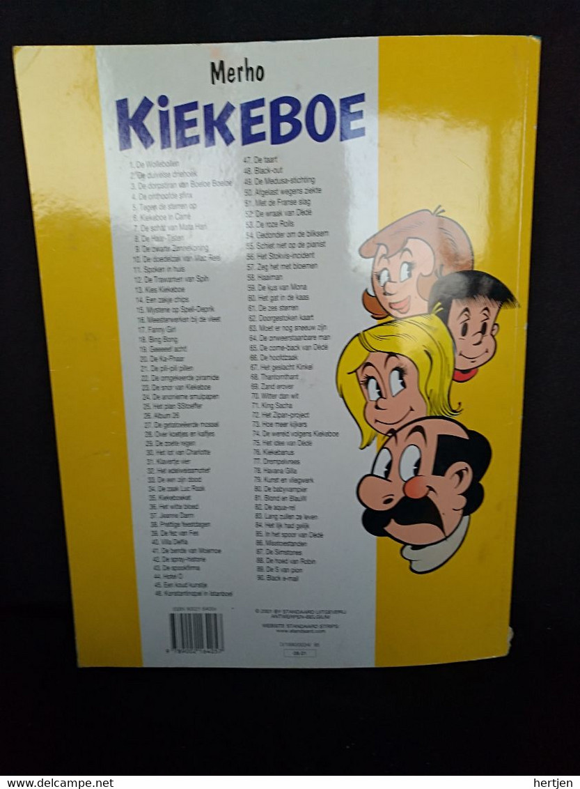 Kiekeboe / 17 Fanny Girl , Herdruk 2001 - Kiekebö