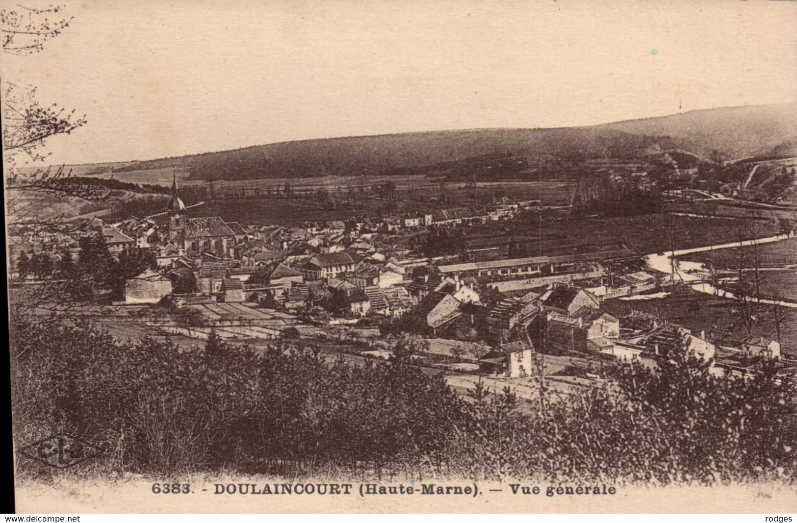 Dep 52 , Cpa DOULAINCOURT , 6383 , Vue Générale (11940) - Doulaincourt