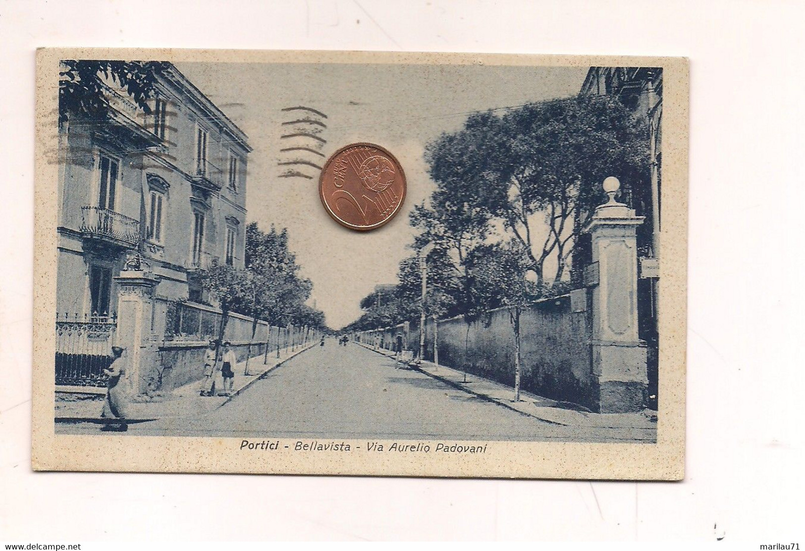 P2522 Campania PORTICI Napoli 1943 Viaggiata - Portici