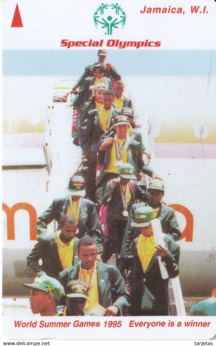TARJETA DE JAMAICA DE SPECIAL OLYMPICS 1995 -  73JAMB - Jamaïque