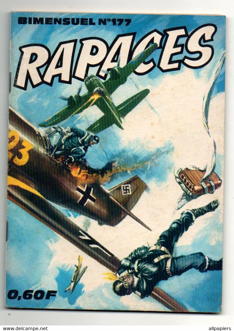 Petit Format Rapaces N°177 Les "Aussies" - Lieutenant Ballinger - éditions Impéria De 1968 - Rapaces