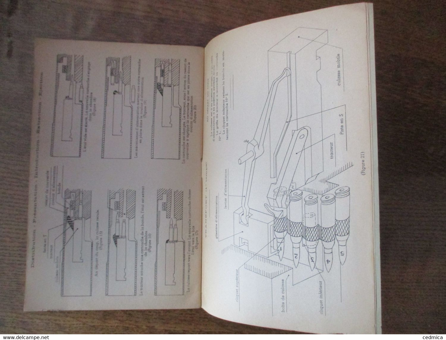 LES MITRAILLEUSES U.S.A. BROWNING CALIBRE 7,62 M/m ECOLE D'APPLICATION D'INFANTERIE SAINT-MAIXANT - Français