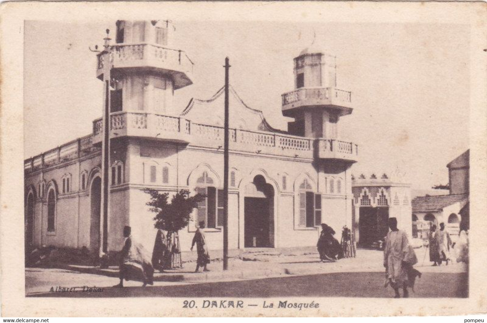 QS - Senegal - DAKAR - La Mosquèe - 1934 - Santa Helena