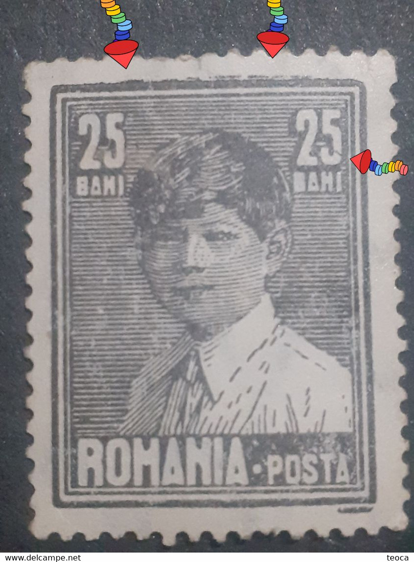 Errors Romania King Mihai I Child With Printed  Multiple Errors Unused - Variedades Y Curiosidades