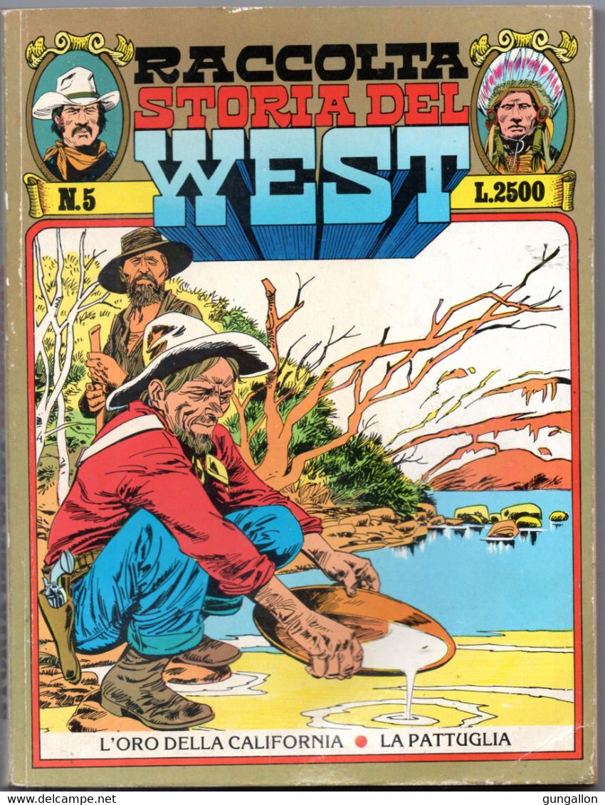 Storia Del West "Raccolta"(Daim Press 1988)) N. 5 - Bonelli