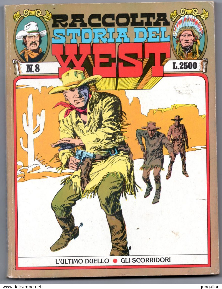 Storia Del West "Raccolta"(Daim Press 1989) N. 8 - Bonelli