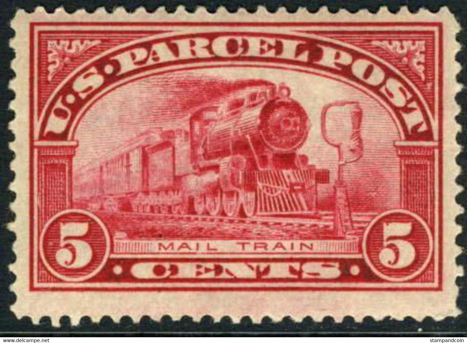 US Q5 Mint Hinged 5c Parcel Post Of 1913 - Paketmarken