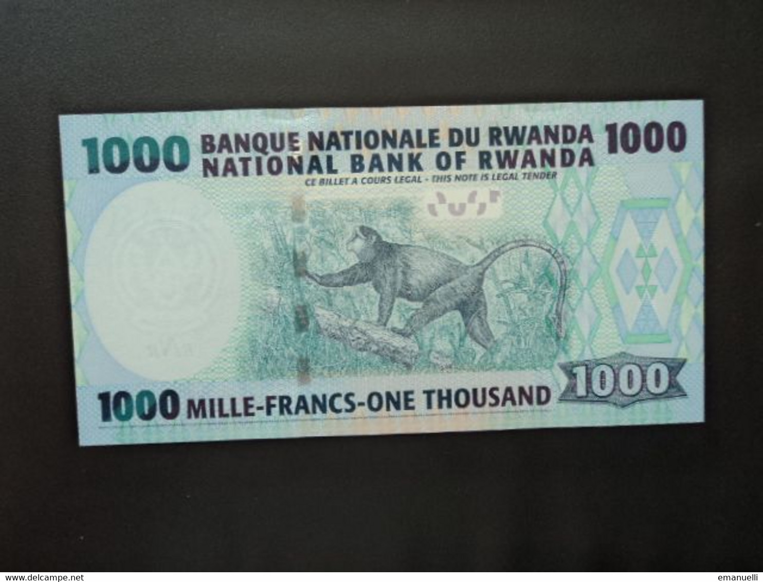 RWANDA * : 1000 FRANCS   1.7.2004    P 31a       Presque NEUF ** - Rwanda