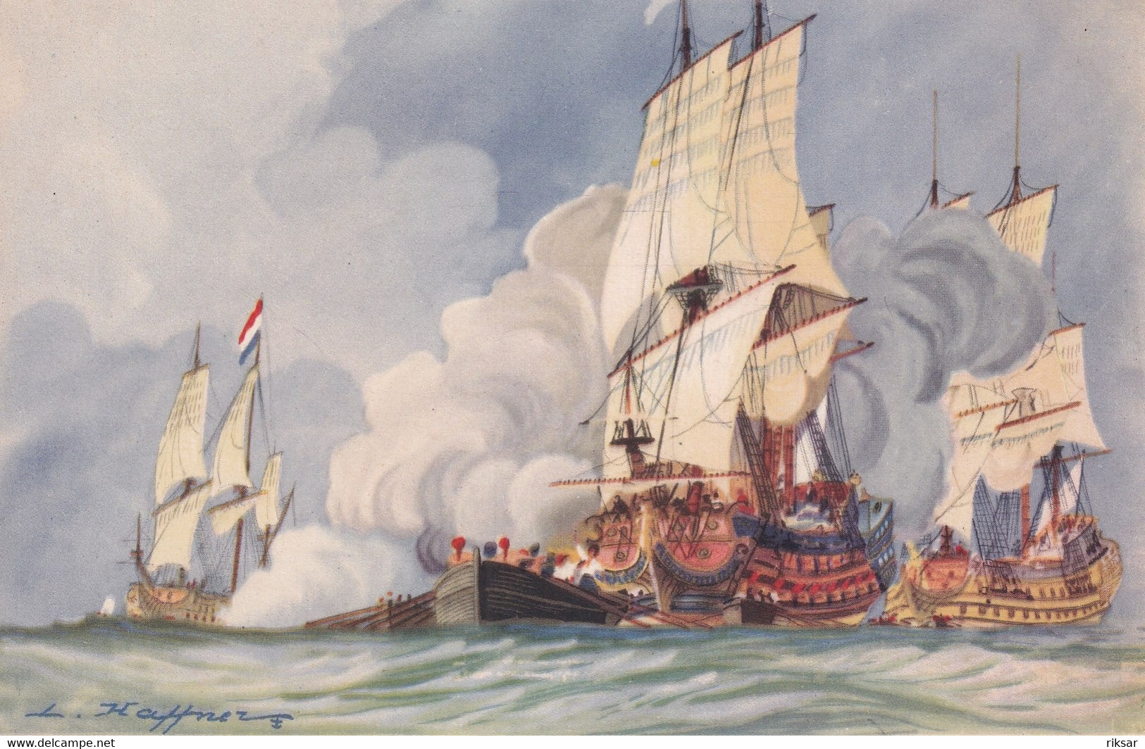 ILLUSTRATEUR(HAFFNER) BATEAU VOILIER - Haffner