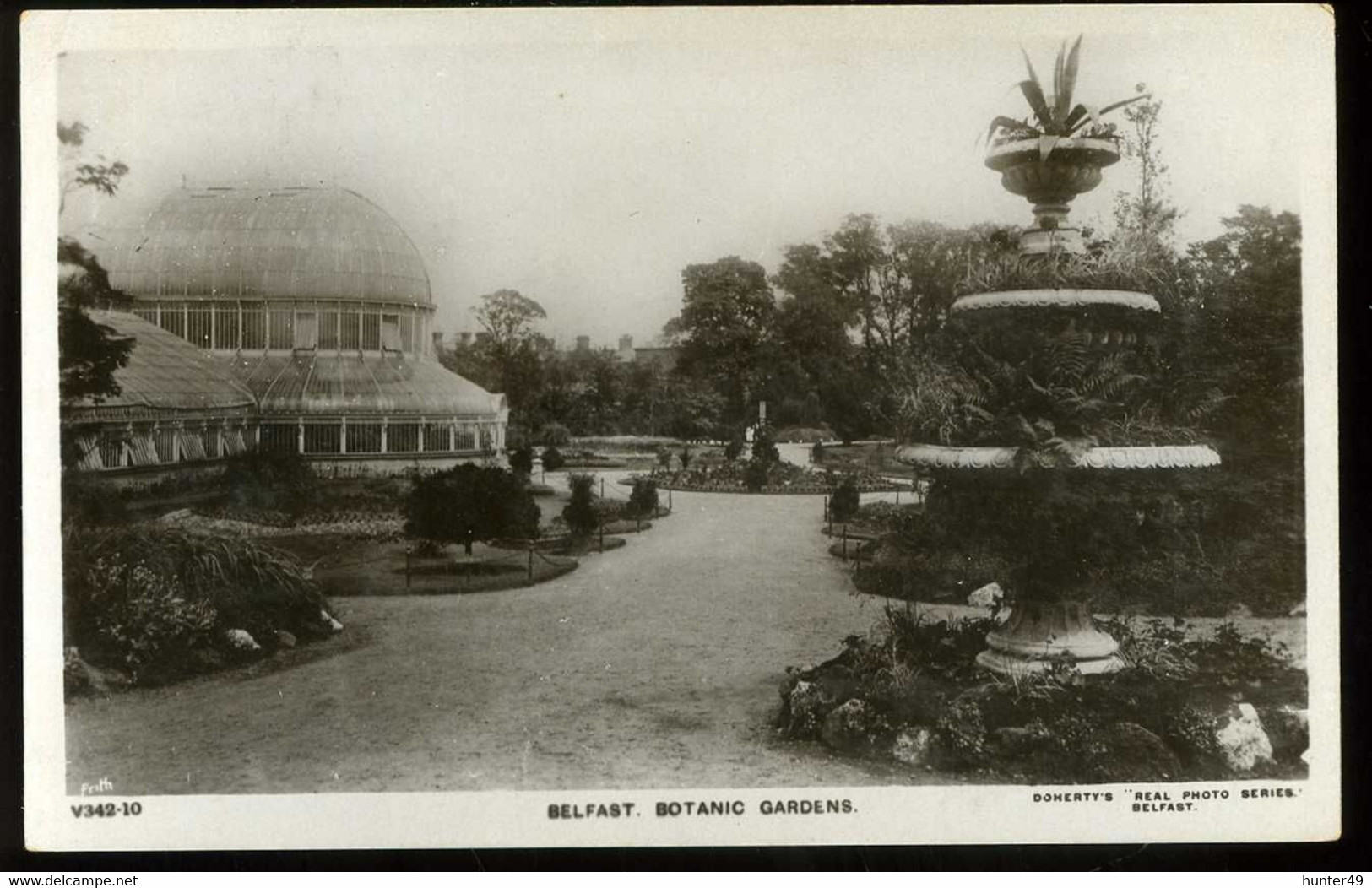 Belfast Botanic Gardens Doherty's 1907 - Belfast