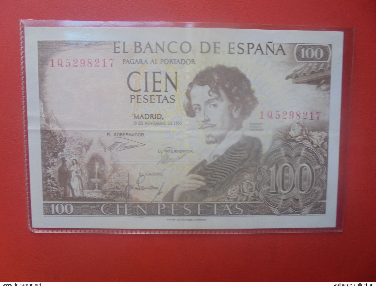 ESPAGNE 100 PESETAS 1965 Belle Qualité Circuler (L.5) - 100 Pesetas