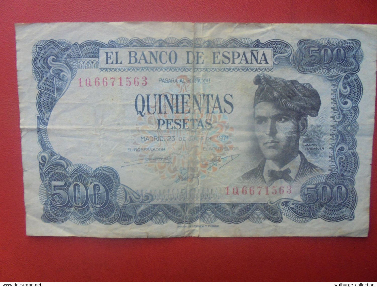 ESPAGNE 500 PESETAS 1971 Circuler (L.5) - 500 Pesetas