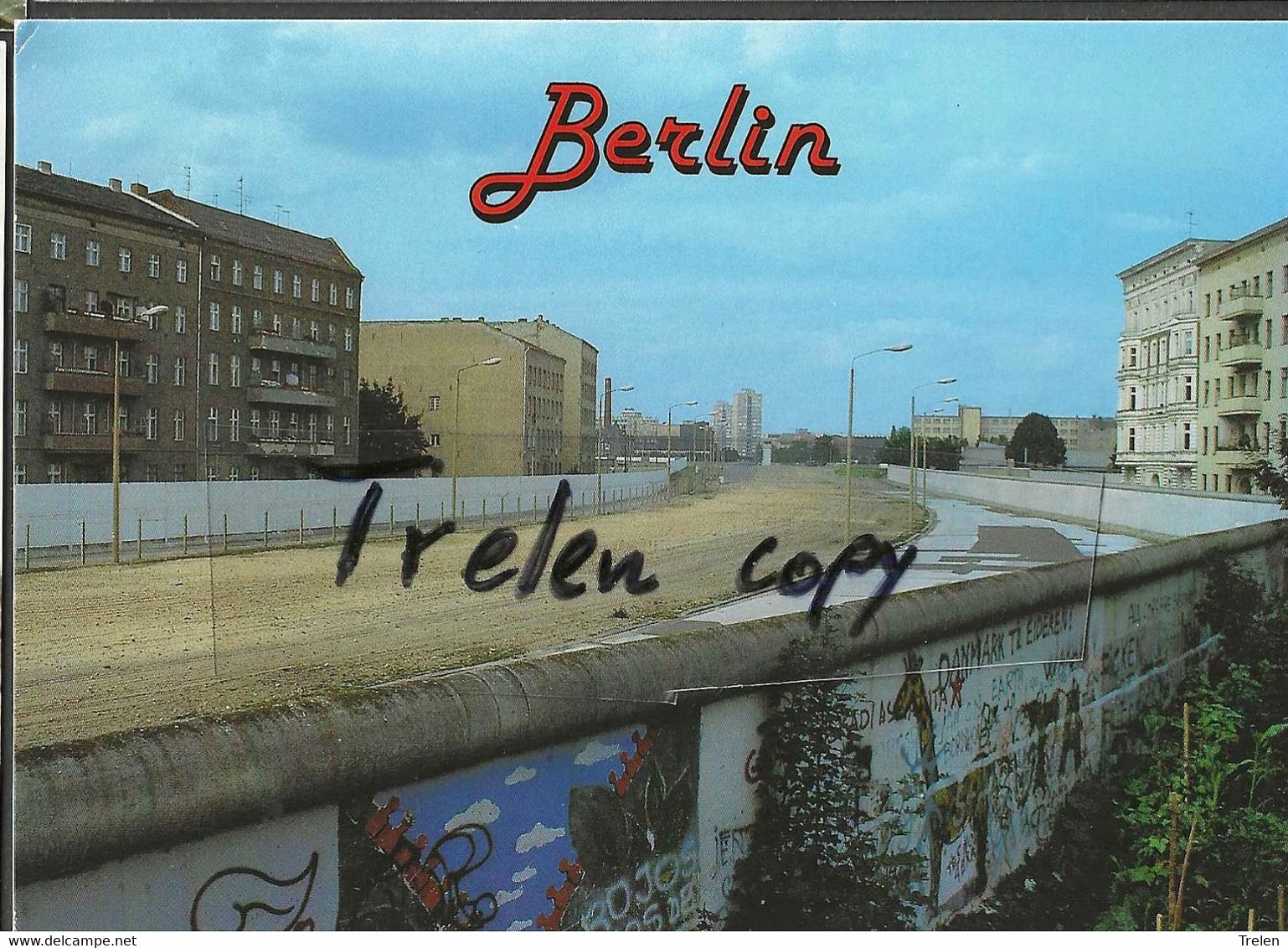 Berlin, Mauer, Nicht Gelaufen, Non Circulée - Mur De Berlin