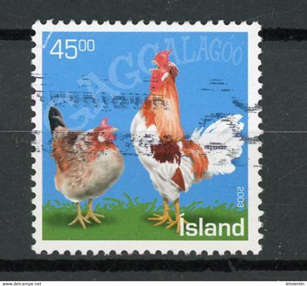 ISLANDE - FAUNE DOMESTIQUE - N° Yvert 968 Obli. - Gebraucht