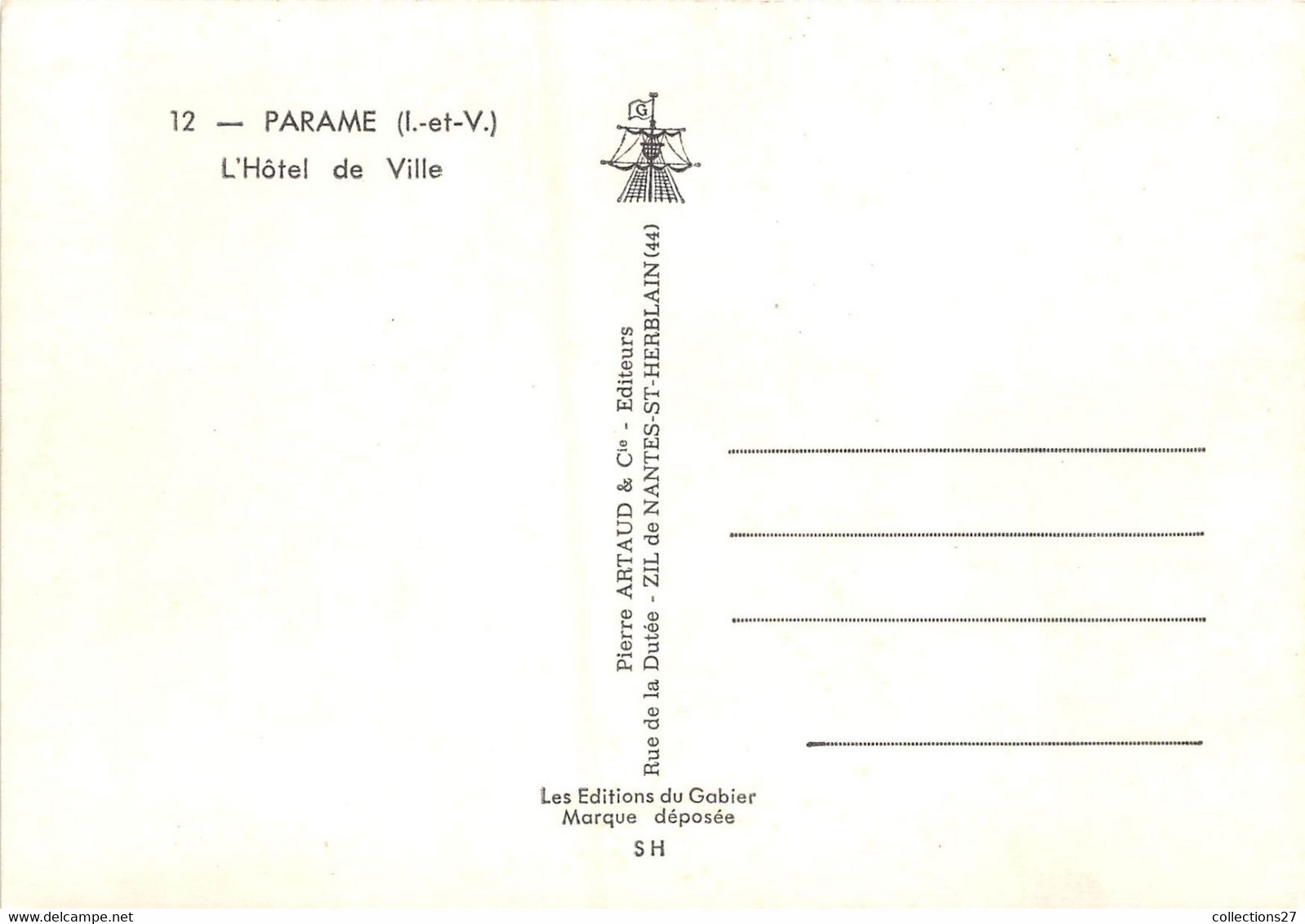 35-PARAME-L'HÔTEL DE VILLE - Parame