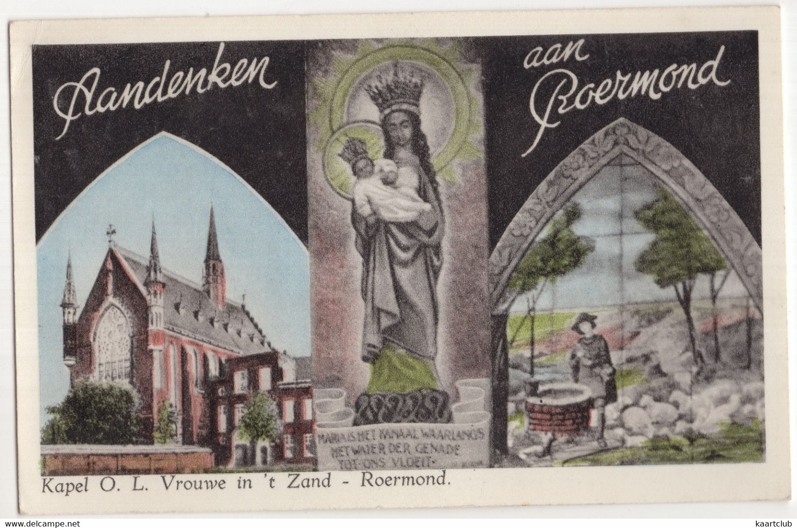 Aandenken Aan Roermond - Kapel O.L. Vrouwe In 't Zand - (Limburg, Nederland) - 1951 - Roermond