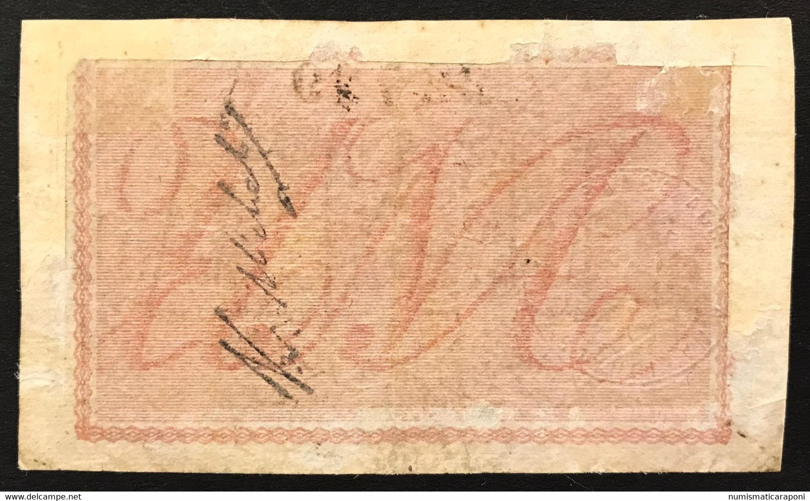 Banca Agricola Nazionale Firenze 25 07 1872 1 Lira Gav.02.008 Rara Abrasioni Al Retro E Tracce Di Nastro Bb Lotto.1299 - 50 Lire