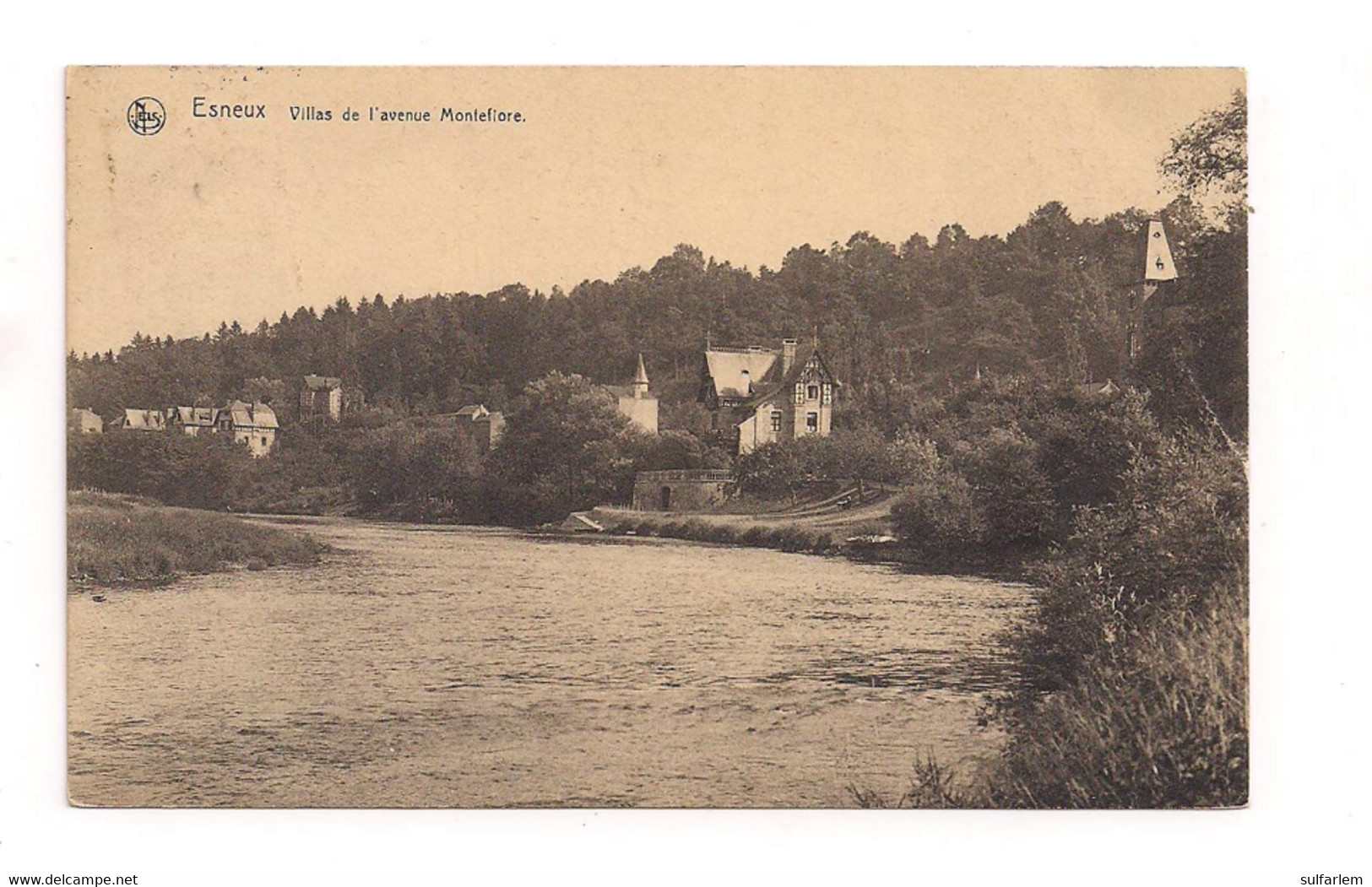 Belgique  Carte Postale ESNEUX. Villas De L'avenue Montefiore. - Esneux