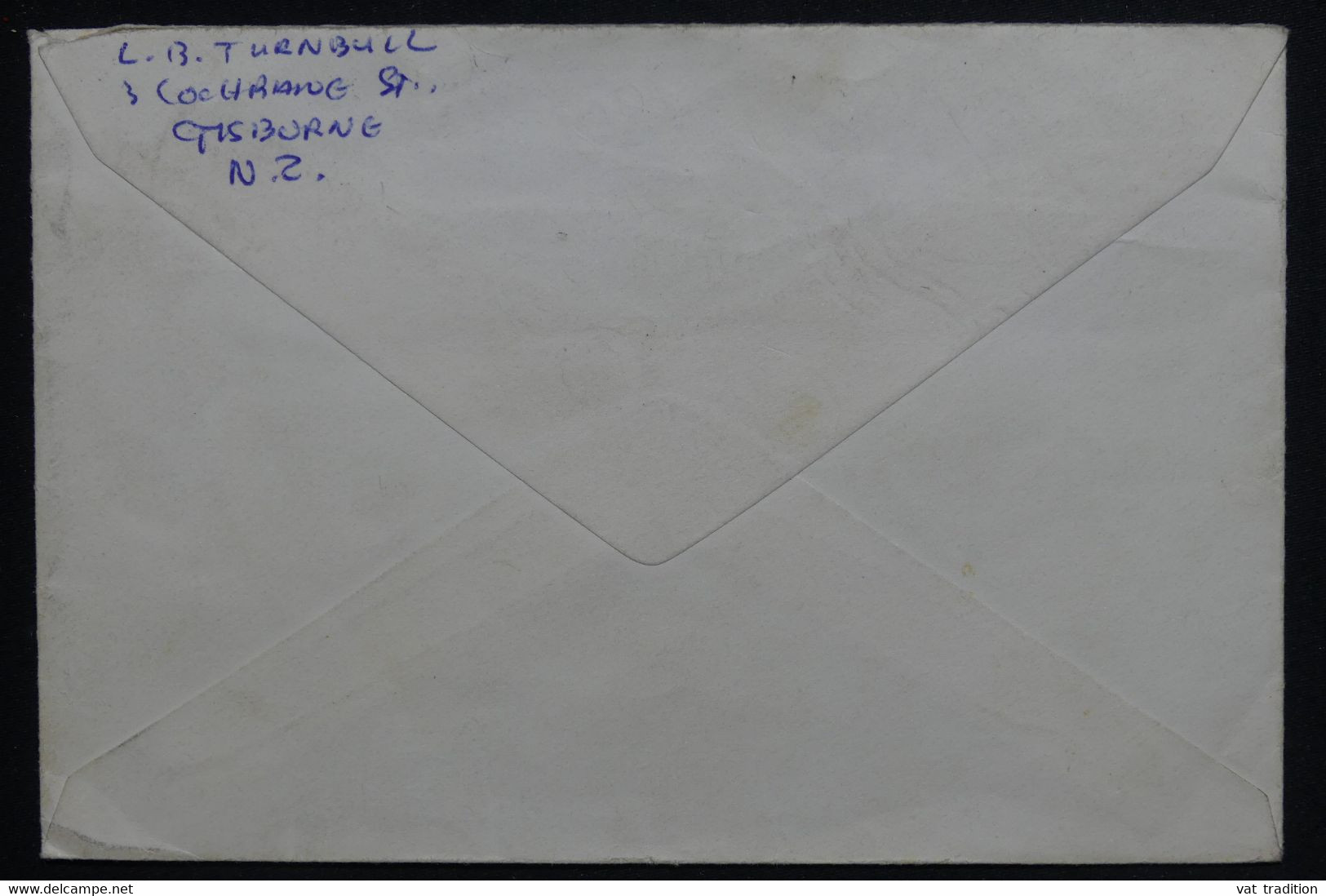 NOUVELLE ZÉLANDE - Enveloppe De Gisborne Pour Le Royaume Uni En 1967, Affranchissement Flore - L 124416 - Brieven En Documenten