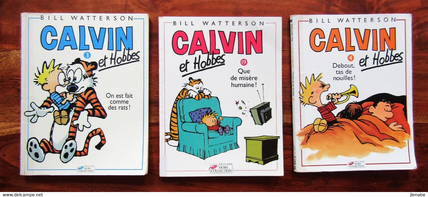 Calvin & Hobbes Lot Tomes 3 4 Et 19 - Wholesale, Bulk Lots
