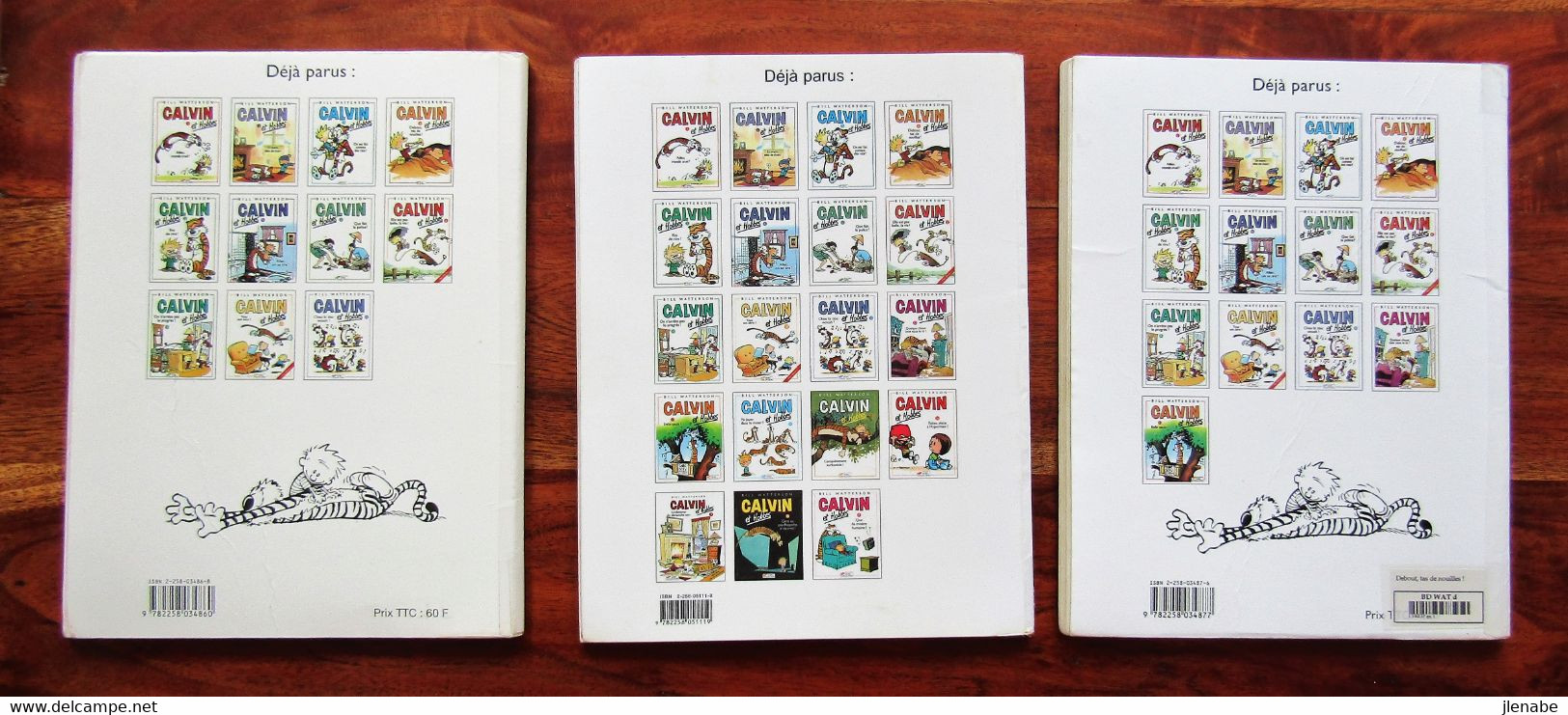 Calvin & Hobbes Lot Tomes 3 4 Et 19 - Wholesale, Bulk Lots