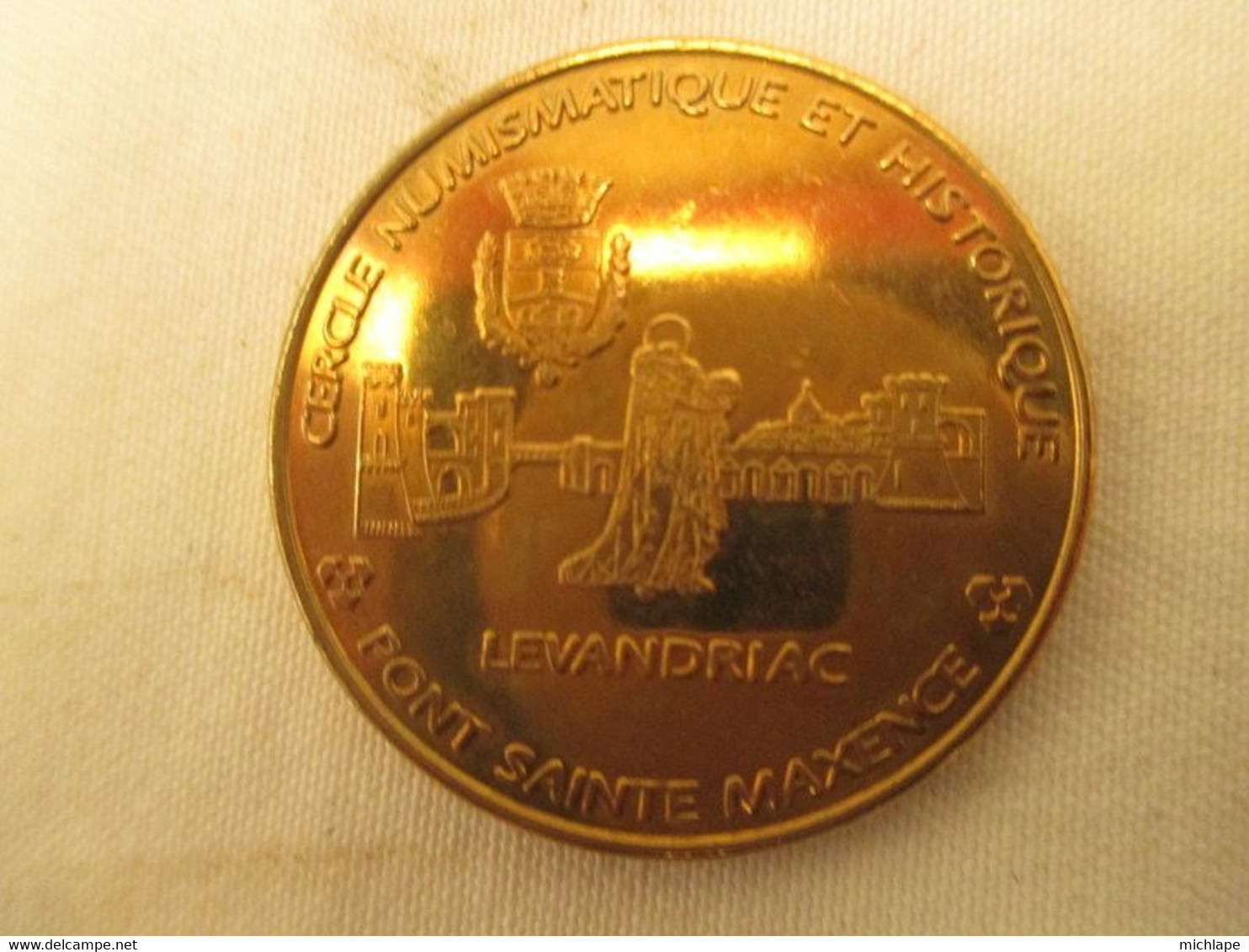 EURO TEMPORAIRE DES VILLES 2 EURO De PONT ST MAXENCE LEVANDRIAC - Variétés Et Curiosités