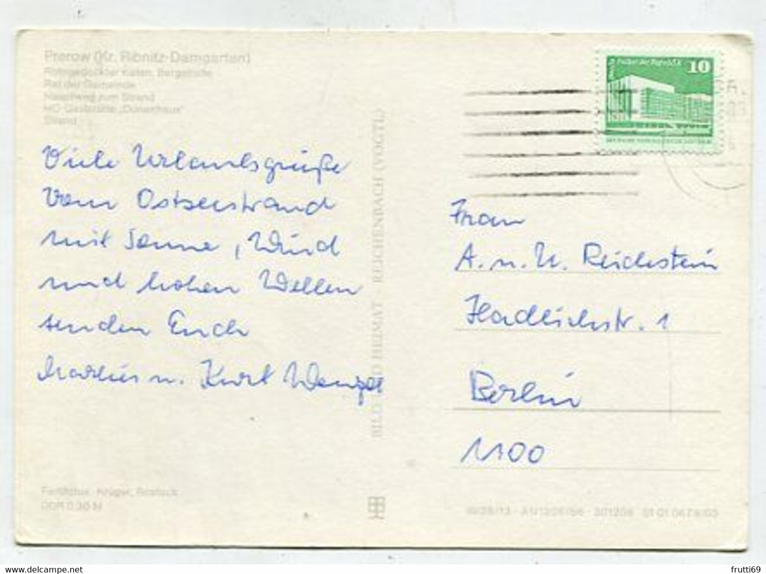 AK 065009 GERMANY - Prerow - Fischland/Darss