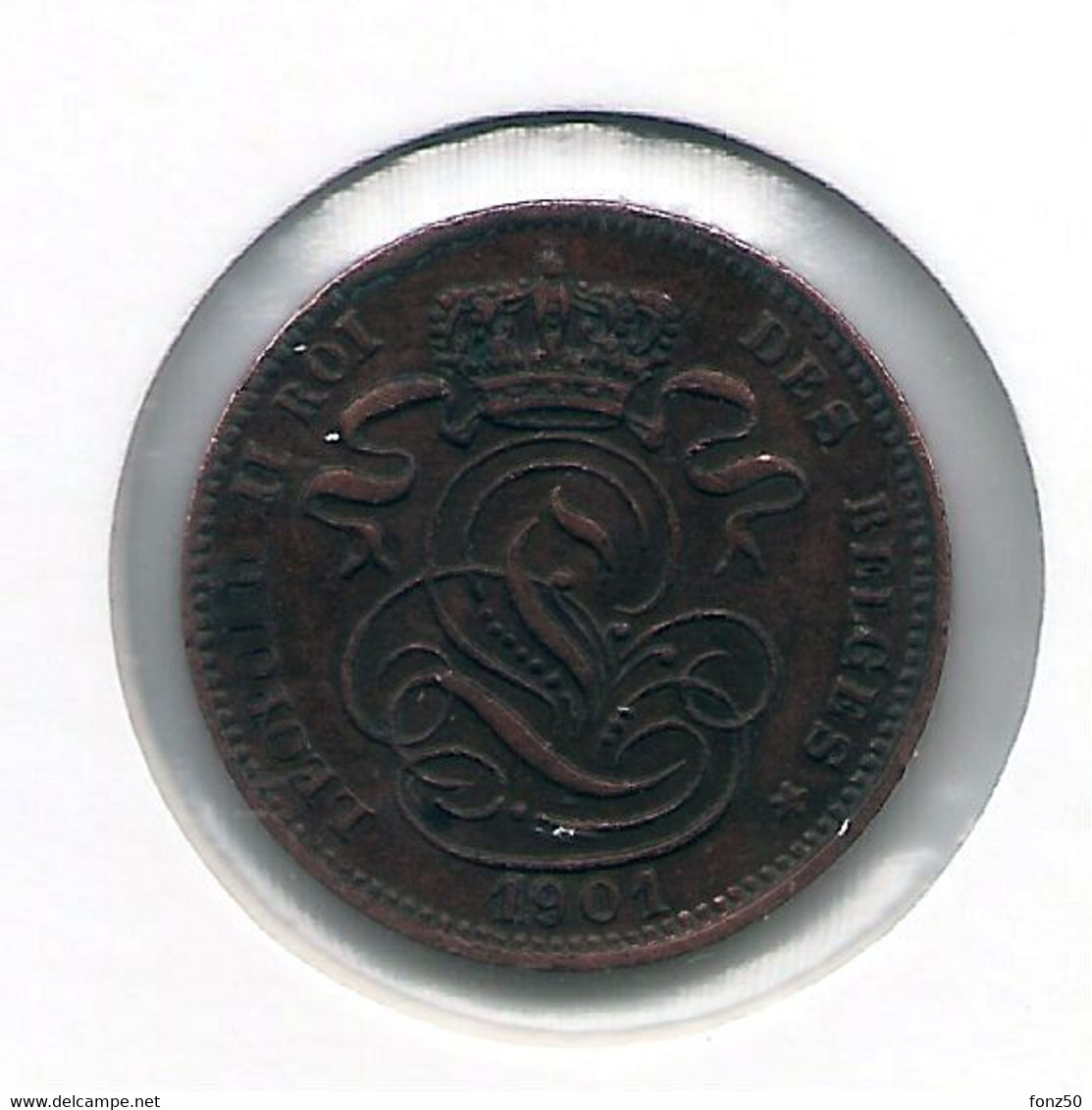 DUBBEL DATE * 1 Cent 1901 Frans * Prachtig / F D C * Nr 11320 - 1 Centime