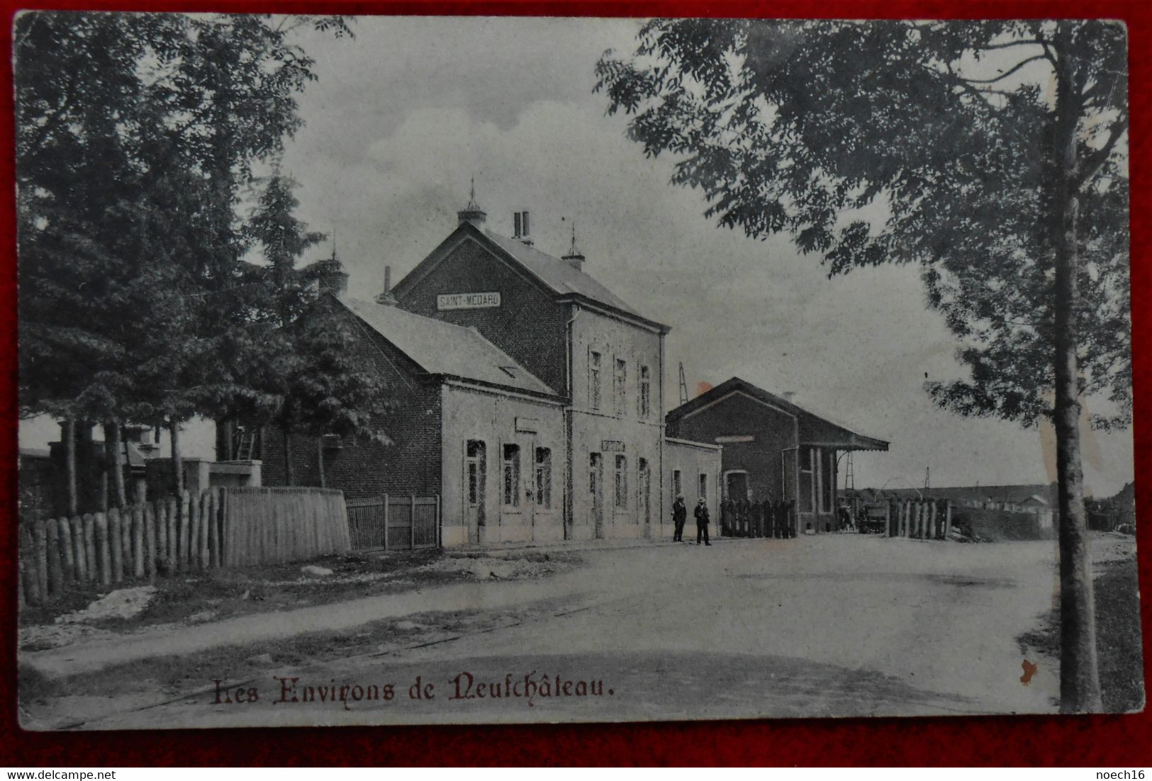 CPA Saint-Médard, Herbeumont - La Gare - Herbeumont