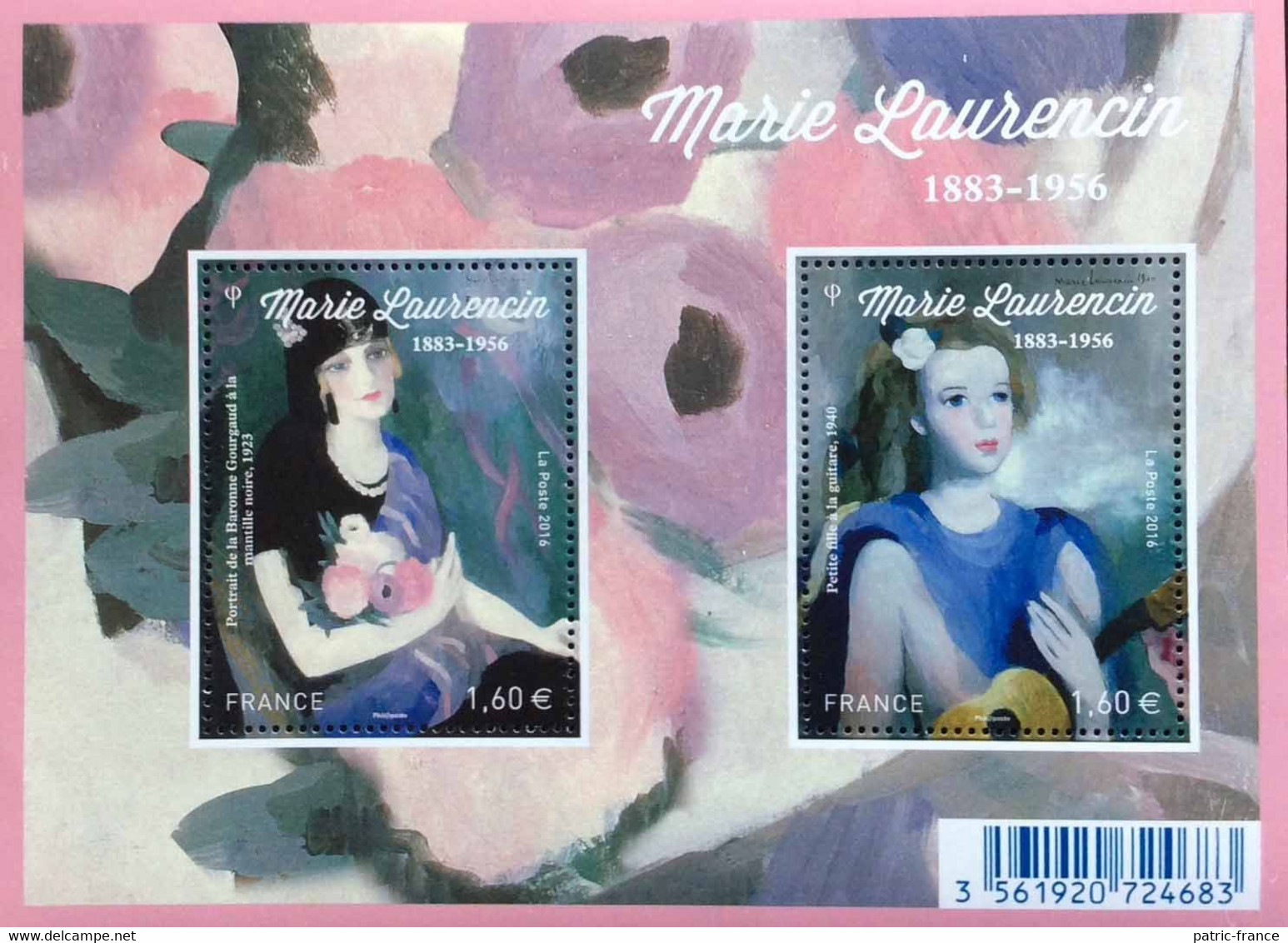 FRANCE 2016 - F5111 Marie Laurencin - Nuevos