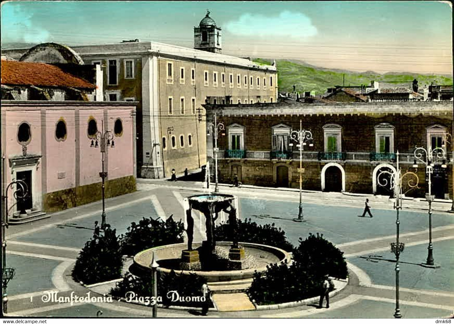 MANFREDONIA - PIAZZA DUOMO - EDIZIONE MAZZONE - SPEITA 1957 (10797) - Manfredonia