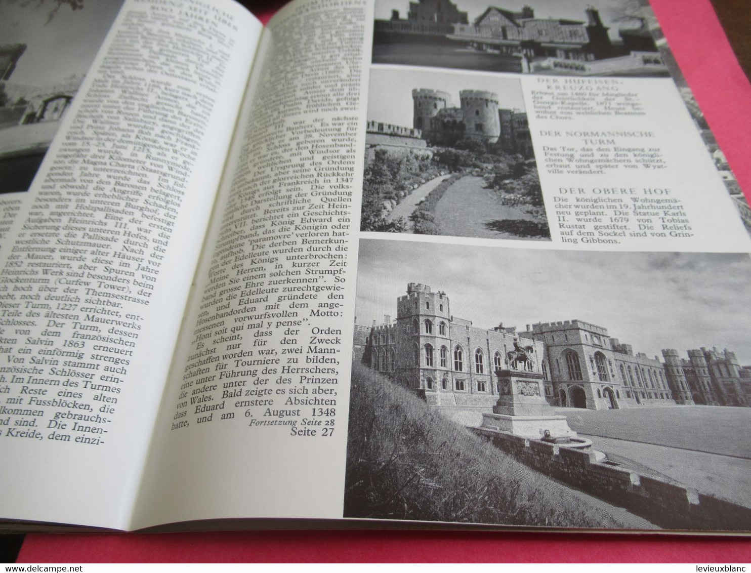 Schloss WINDSOR/ Seine Geschichte und Seine Schätze/Vers 1950-1960             PGC432