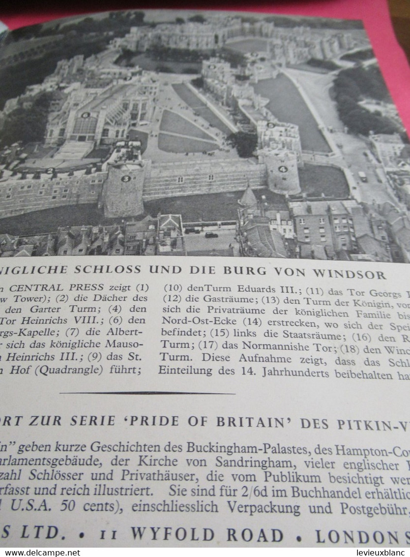 Schloss WINDSOR/ Seine Geschichte und Seine Schätze/Vers 1950-1960             PGC432