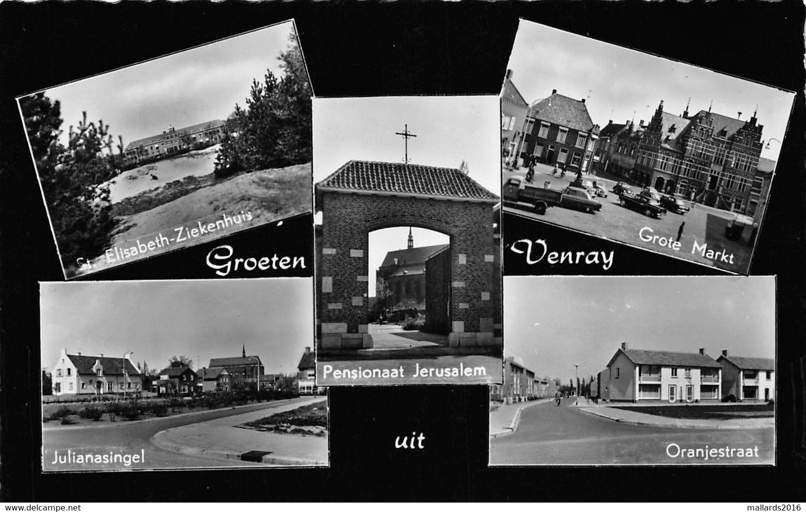 GROETEN VENRAY ~ AN OLD REAL PHOTO MULTIVIEW POSTCAQRD #222515 - Venray