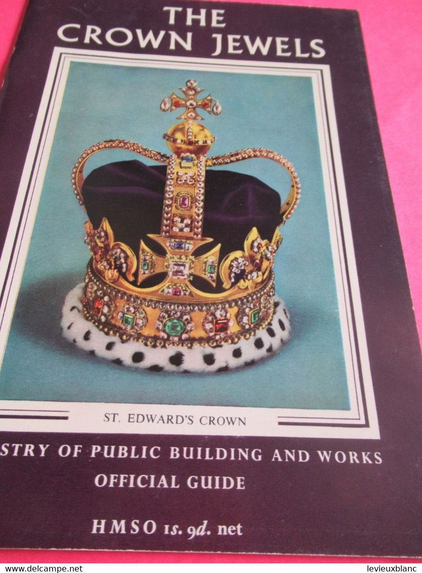 The CROWN JEWELS/Ministry Of Public Building And Works /official Guide/1965            PGC429 - Bellas Artes