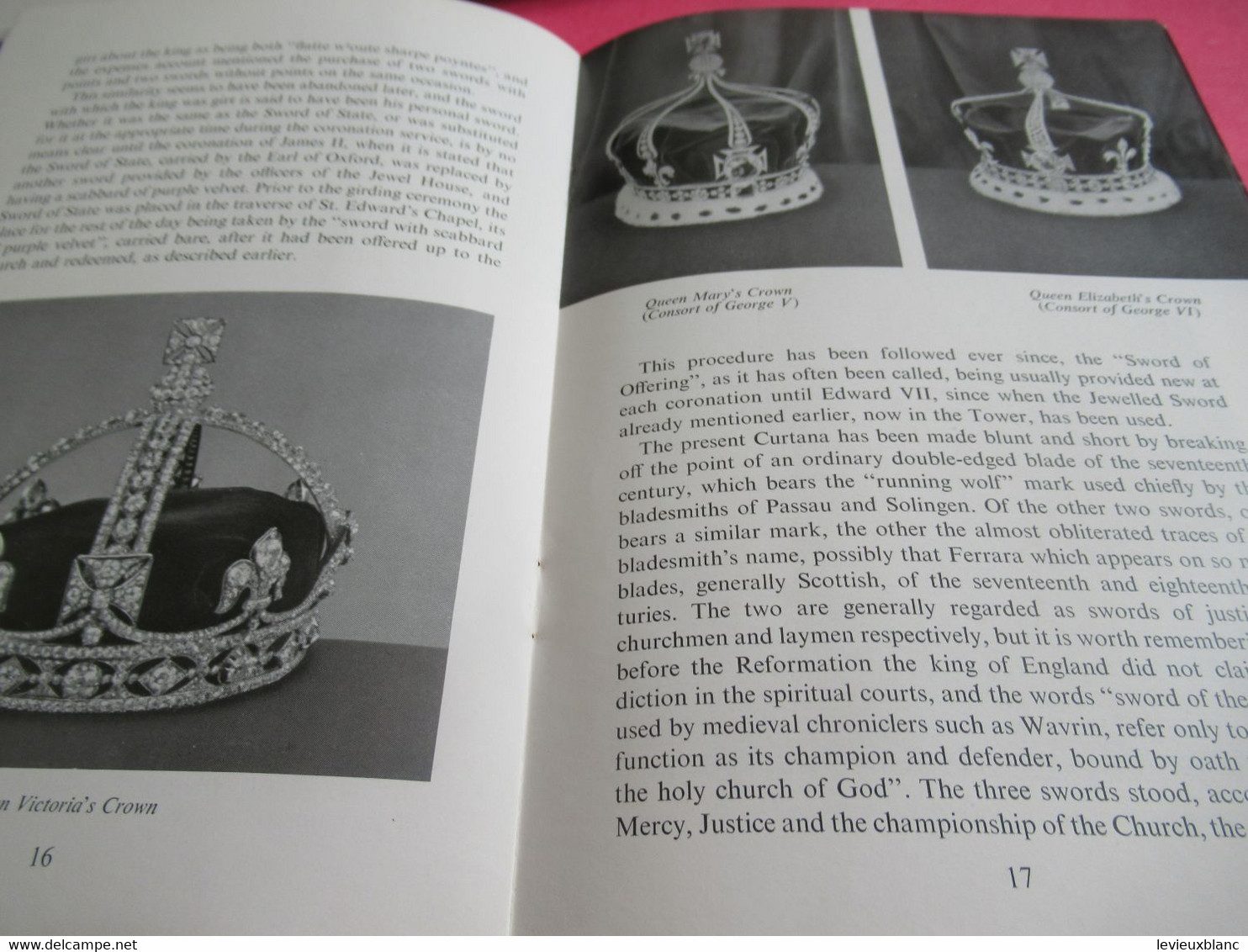 The CROWN JEWELS/Ministry of public building and works /official Guide/1965            PGC429