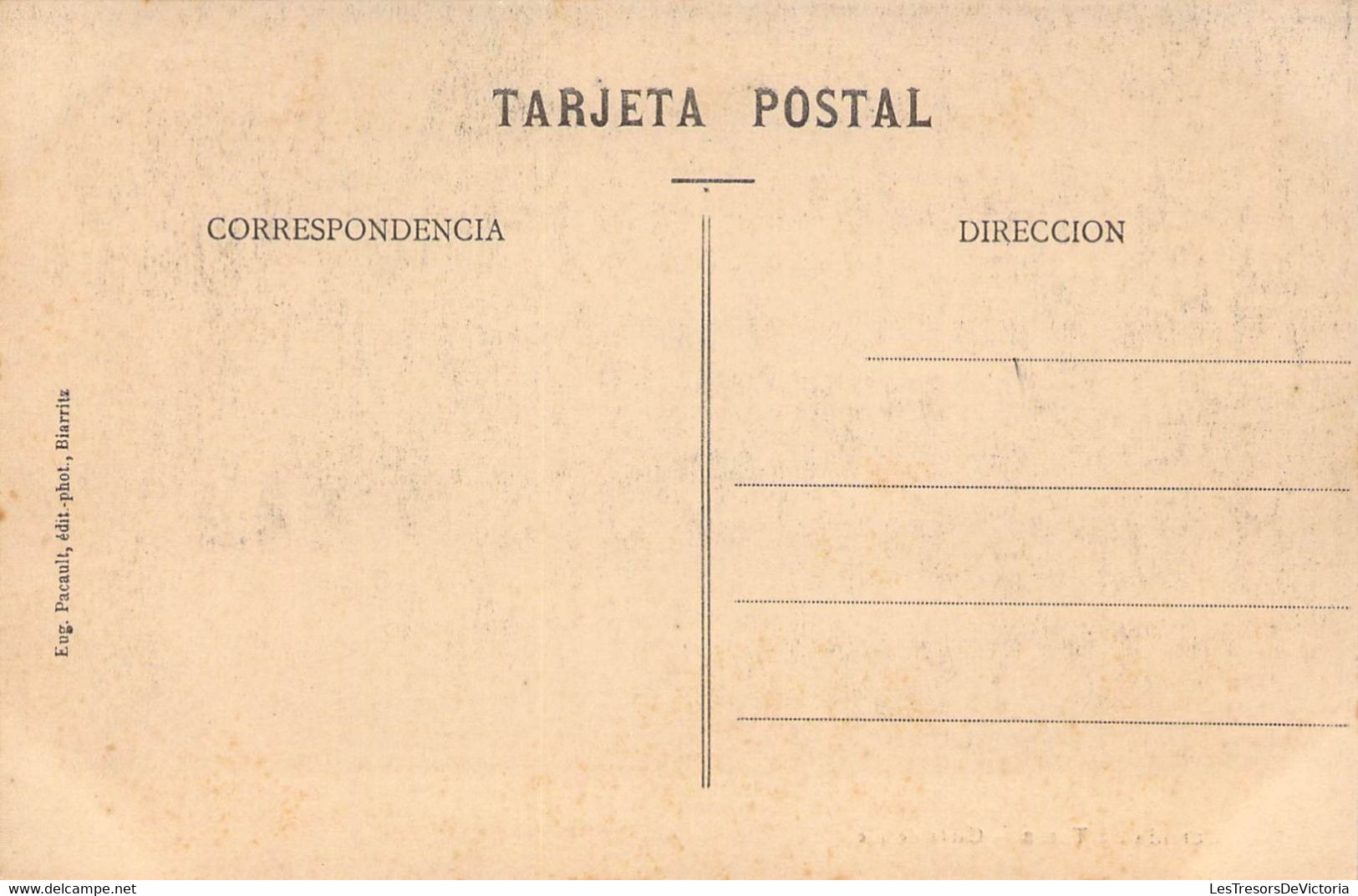 CPA - Corrida De Toros - Caida De Pié - Toreador - Arêne - Cheval - Taureau - Stierkampf