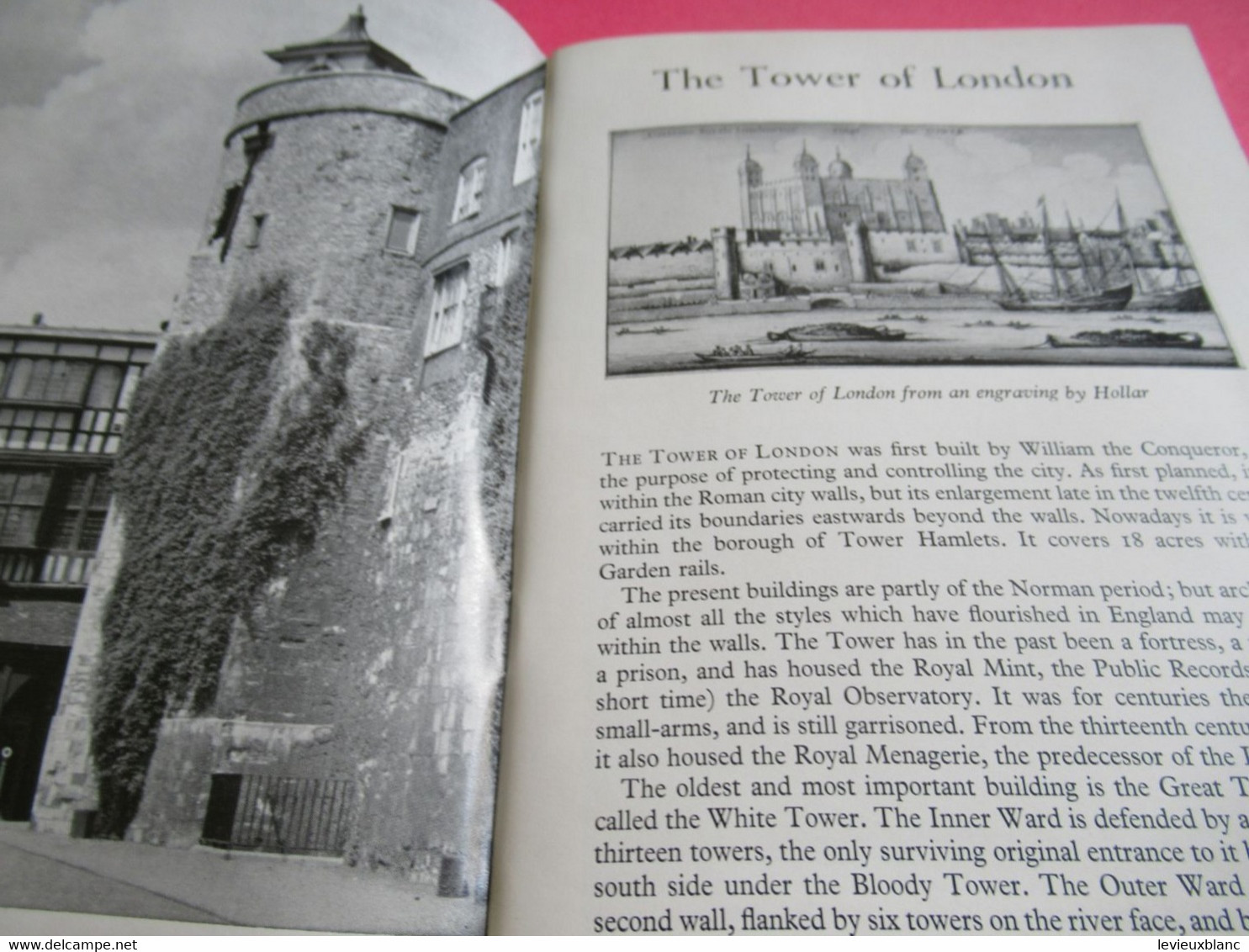 The TOWER OF LONDON/Ministry Of Public Building And Works /Guide Book/1966            PGC431 - Beaux-Arts
