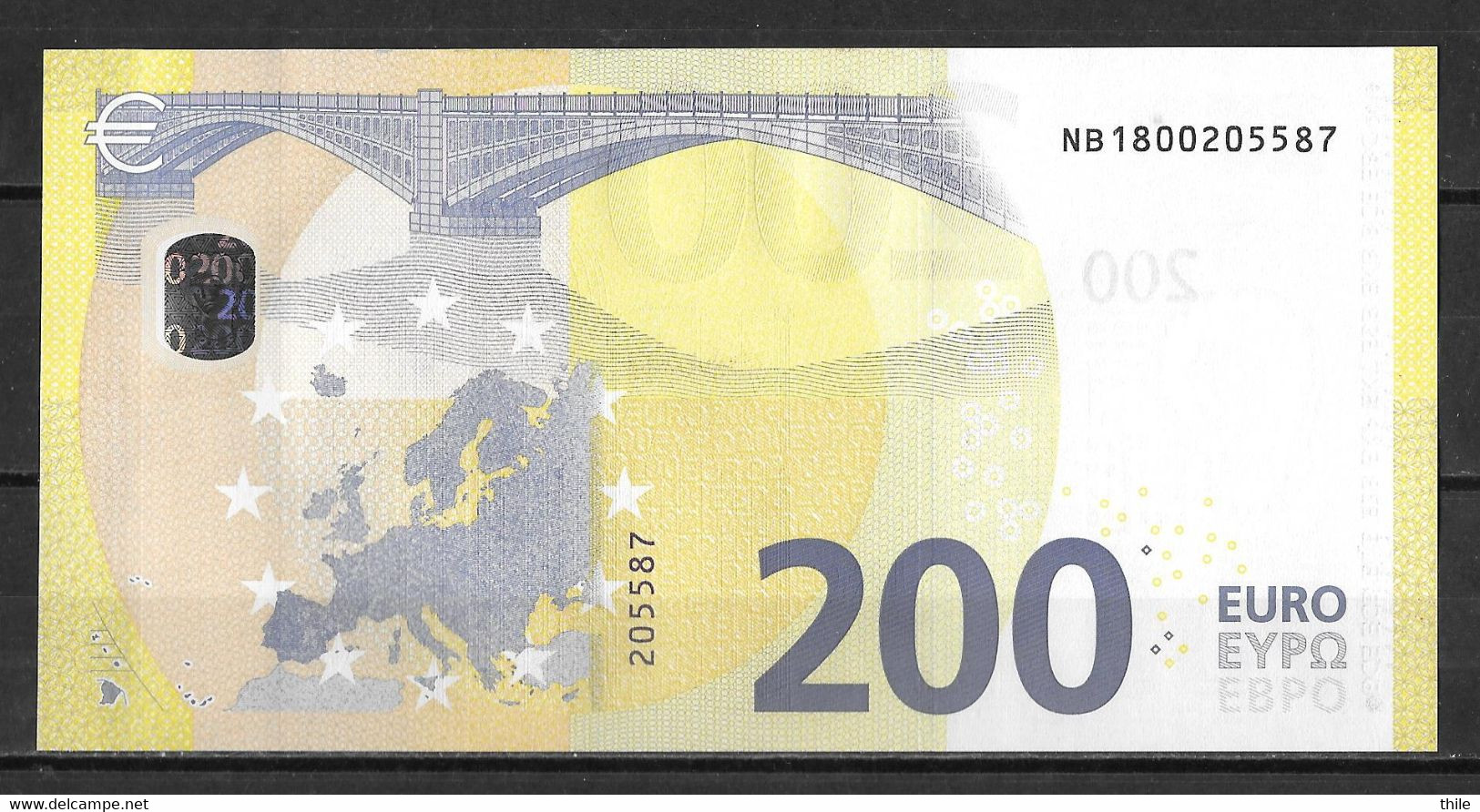 AUTRICHE - AUSTRIA - 200 € - NB - N004 H1 - UNC - Lagarde - 200 Euro