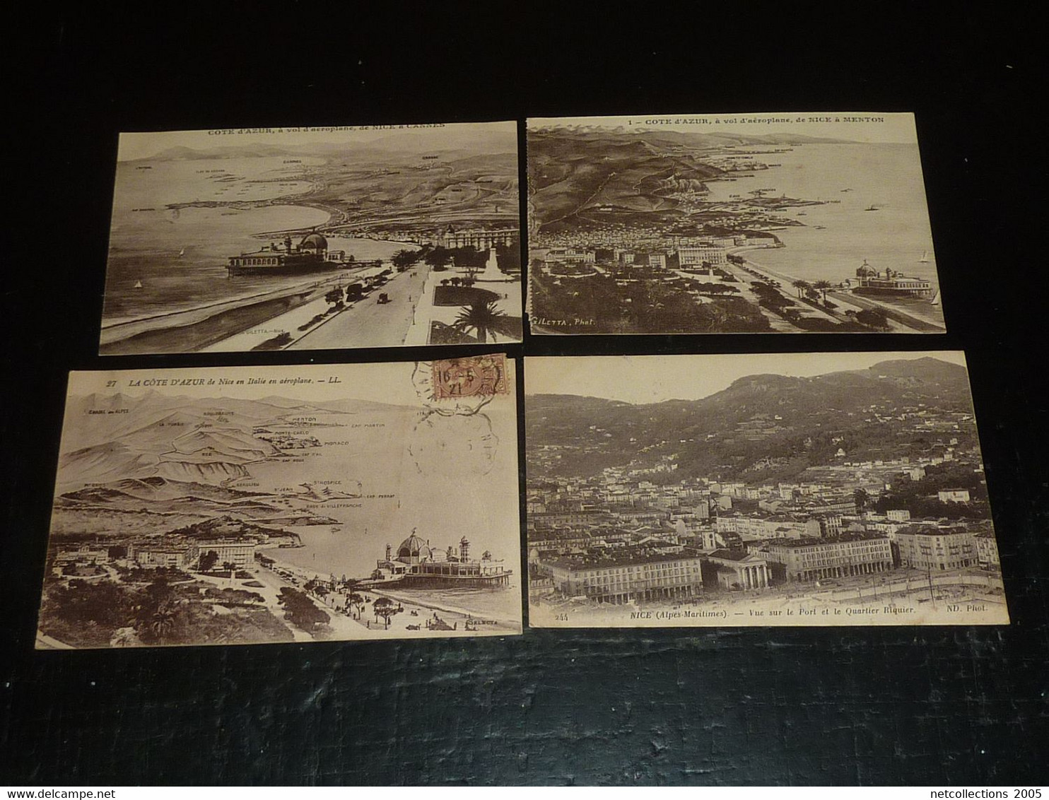 NICE LOT DE 22 CARTES POSTALES - TRES INTERESSANT A SAISIR TRAMWAY ANIMES - 06 ALPES MARITIMES (C.C) - Konvolute, Lots, Sammlungen