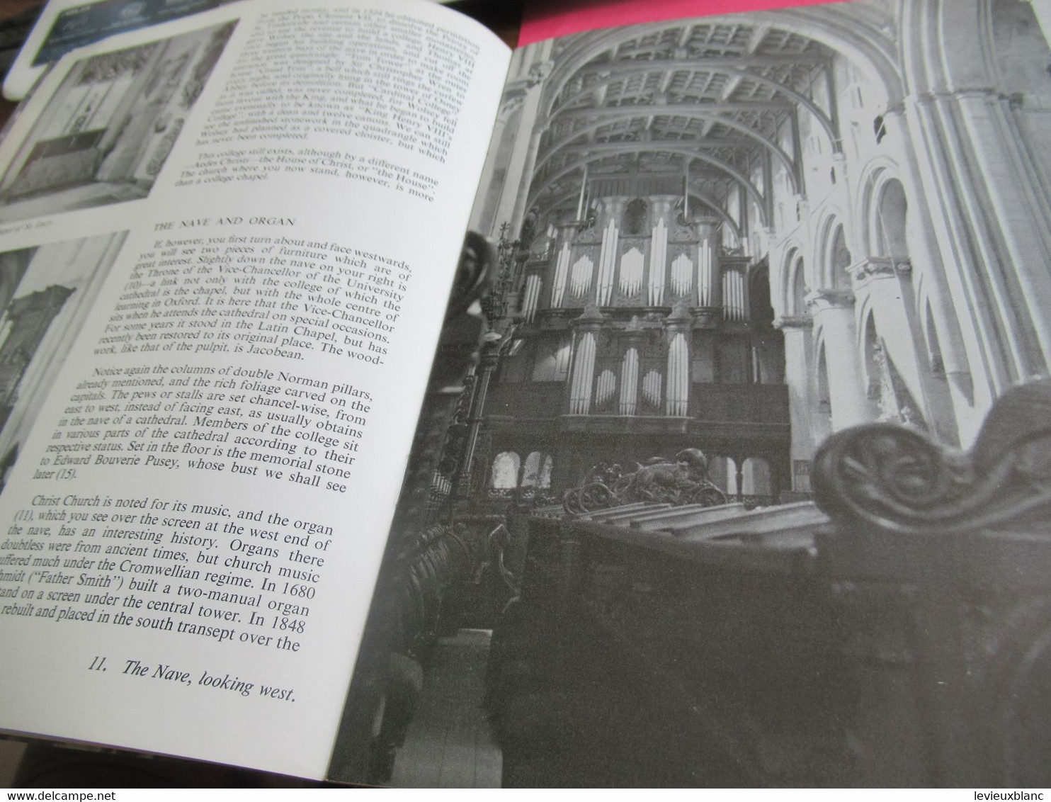 CHRIST CHURCH / OXFORD/ Guide Book/Reverend Canon A.J.WATTS / Vers 1960            PGC433 - Bellas Artes