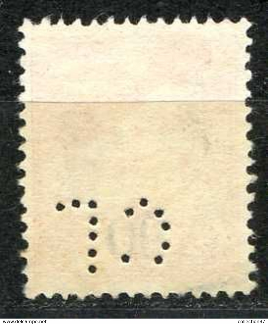 ALGERIE - N° 75 Perforé CL Ø Oblitéré Used Ø -- - Used Stamps