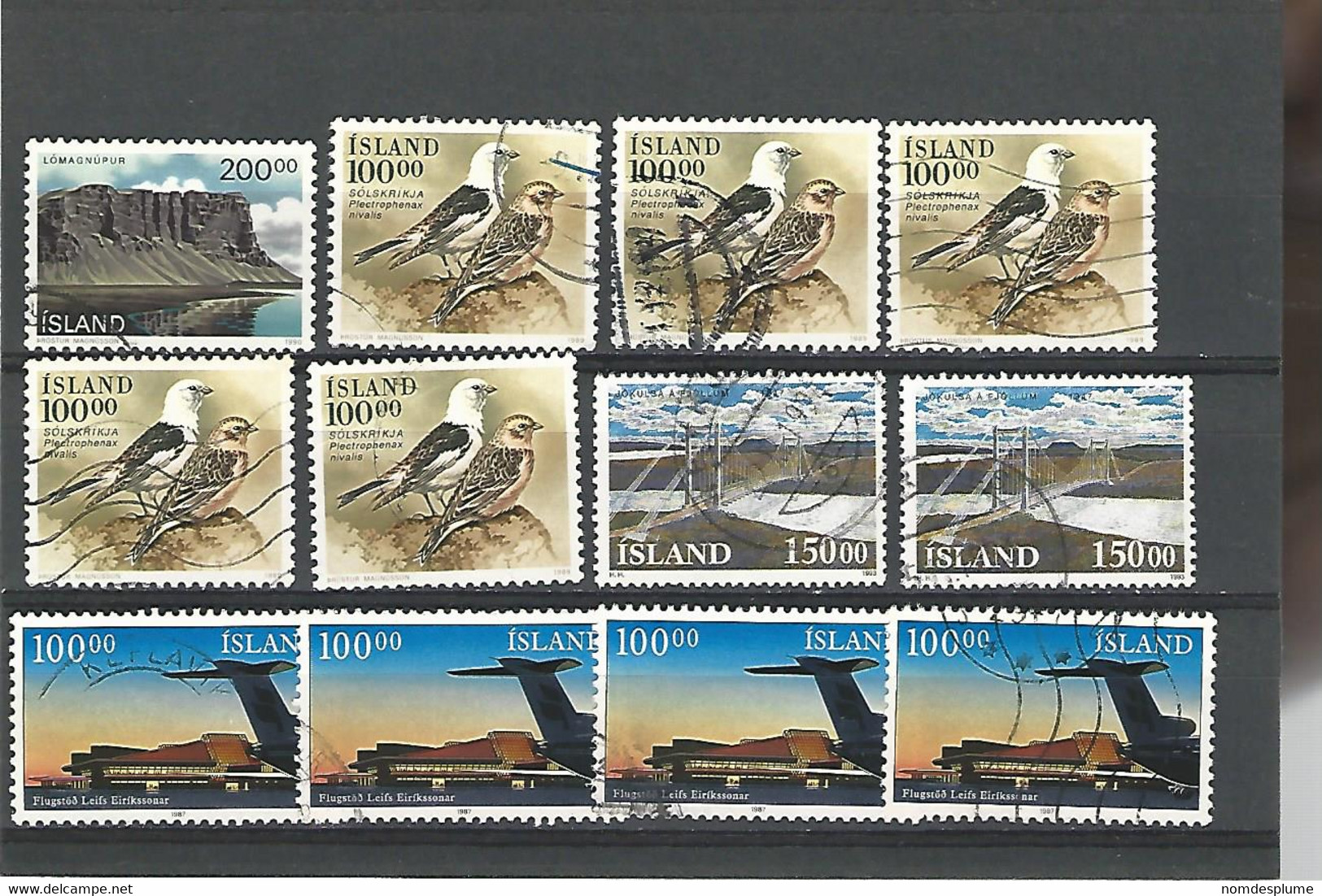 50869 ) Collection Iceland - Colecciones & Series