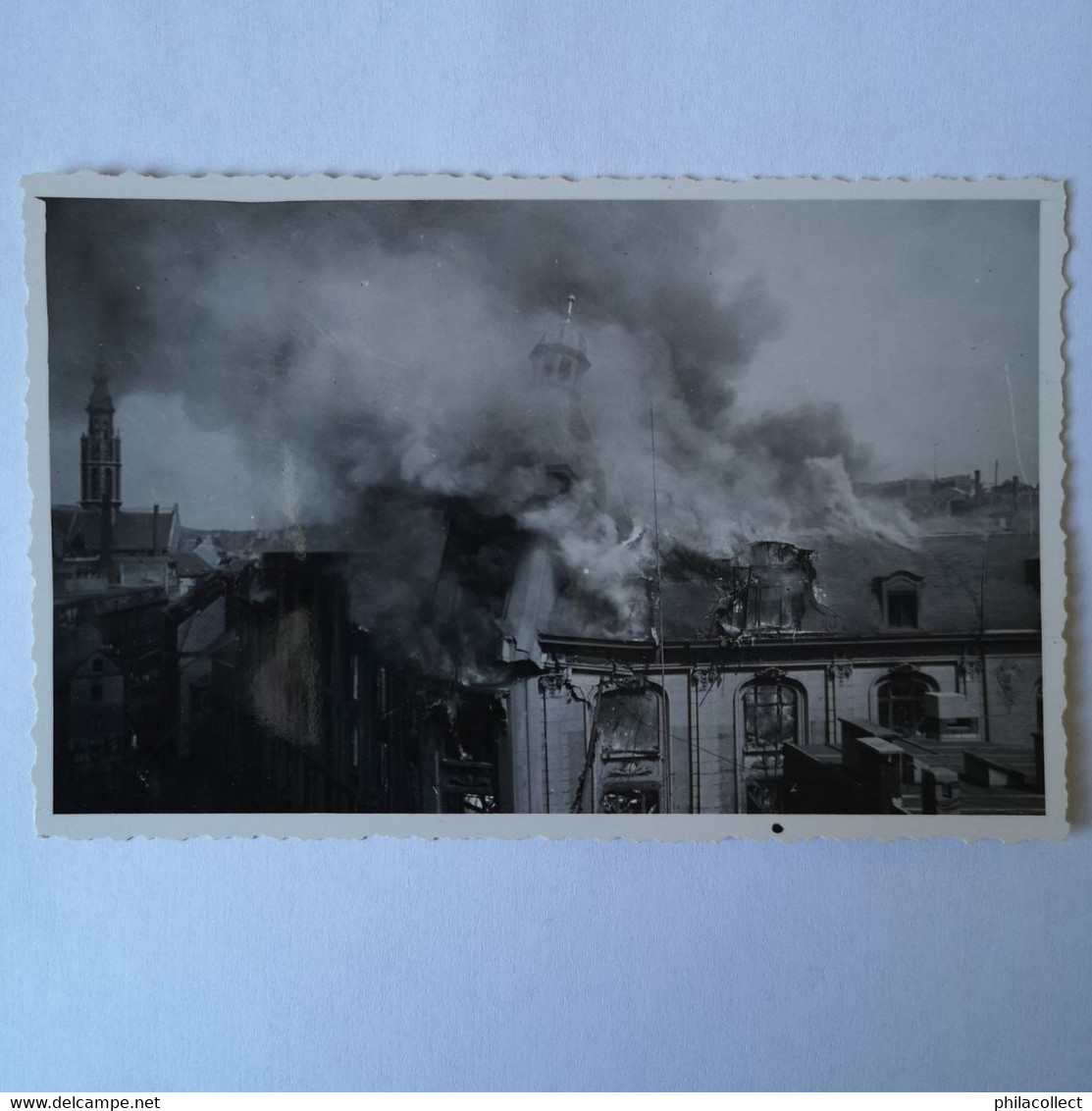 Verviers // Carte Photo! / Incendie Grand Bazar De La Place St. Lambert 14 Mai 1938 - Verviers