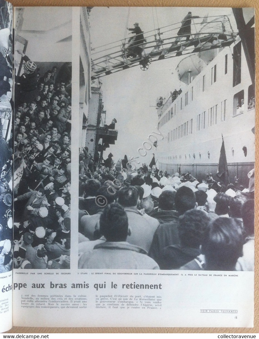 Paris Match - N. 357 - 11 Février 1956 - Zonder Classificatie