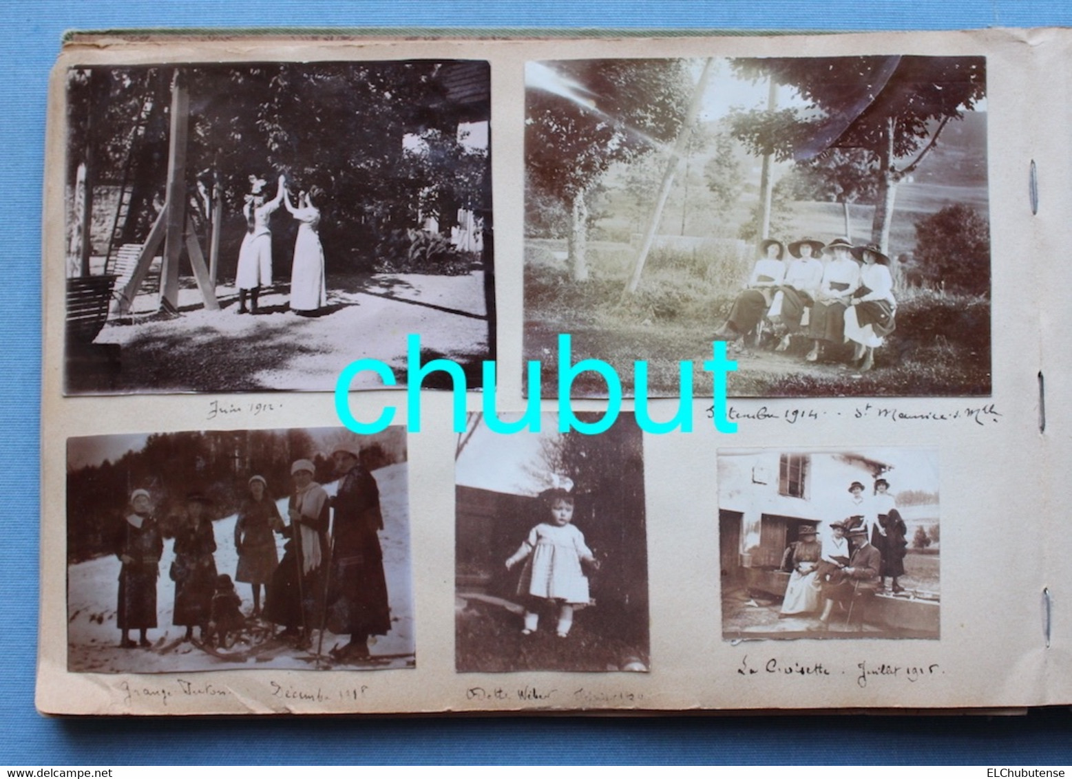 Album photos poilu guerre 14-18 Les Éparges Champagne famille 1920-30 Maroc Usa France